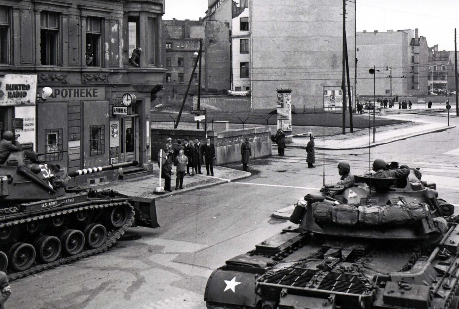 East German officials had begun to deny US diplomats the unhindered access to East Berlin that was part of the agreement with Moscow on the postwar occupation of Germany.