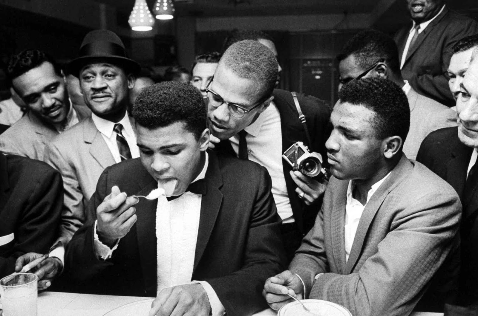 On February 21, 1965 Malcolm X was assassinated as he gave a speech at the Audubon Ballroom in Harlem.