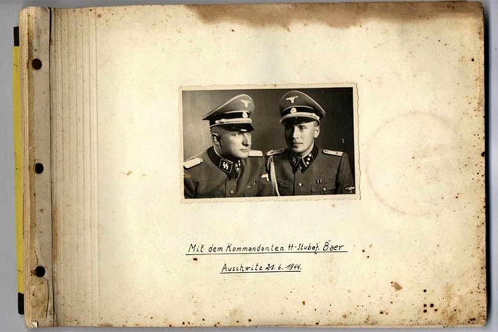 Karl Hoecker album Laughing at Auschwitz