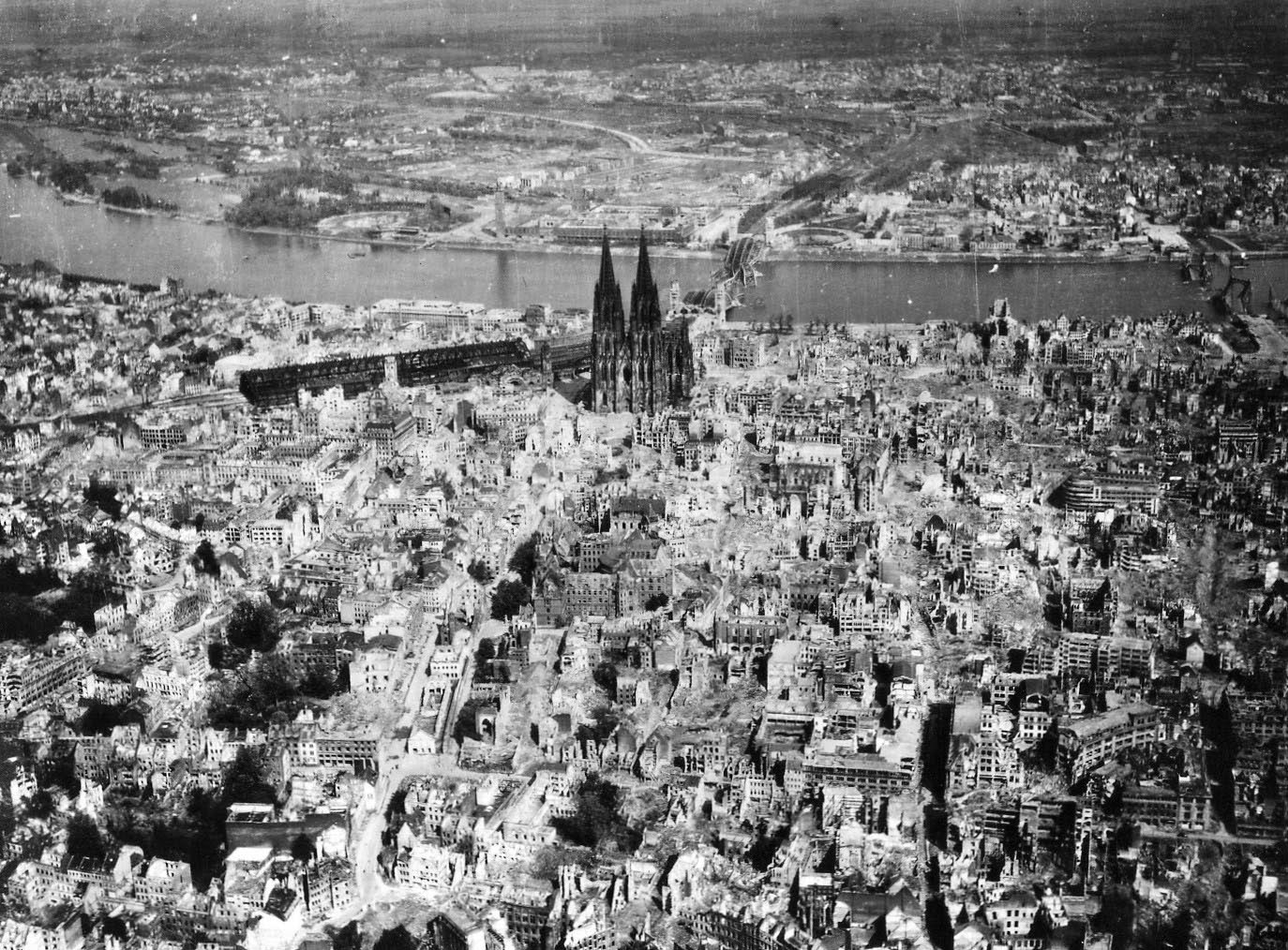 cologne cathedral ruins