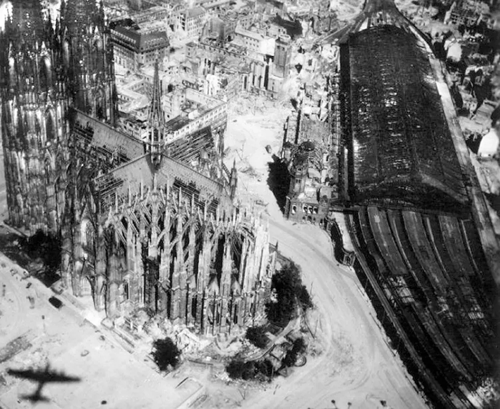 Cologne Cathedral destroyed