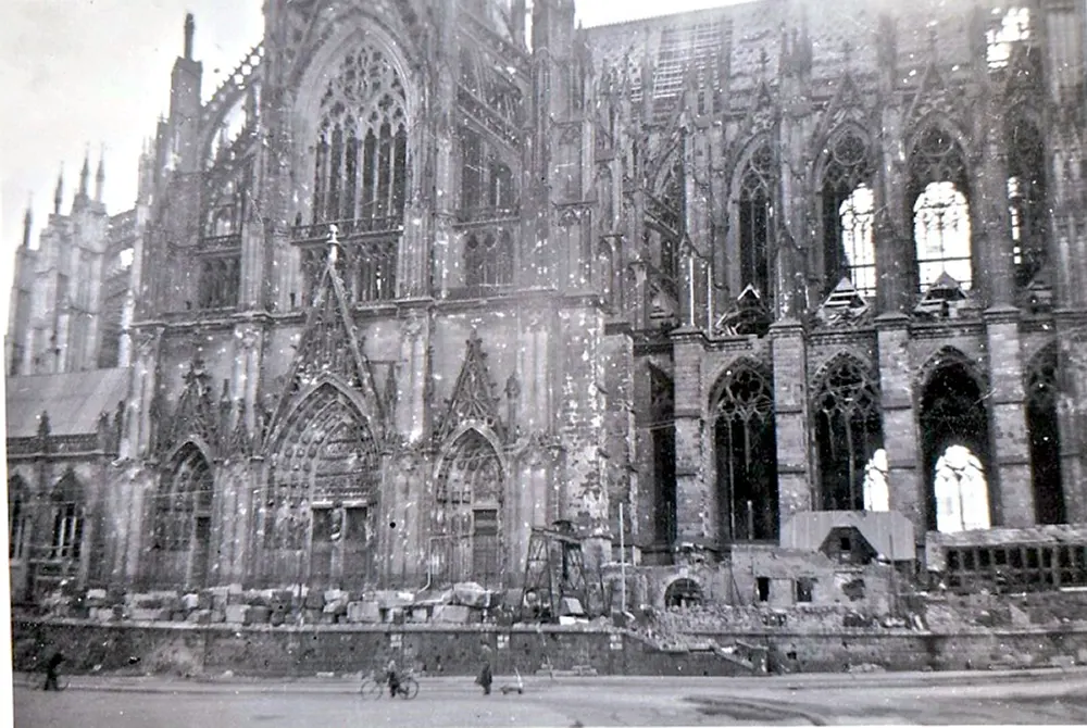 Cologne Cathedral destroyed