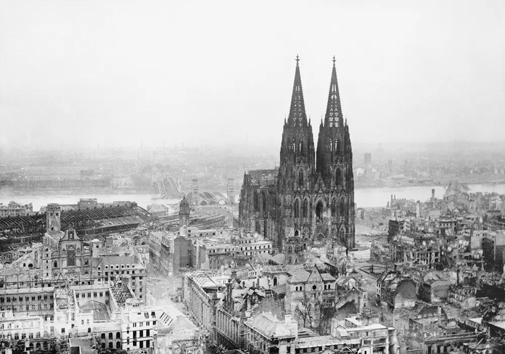 Cologne Cathedral destroyed
