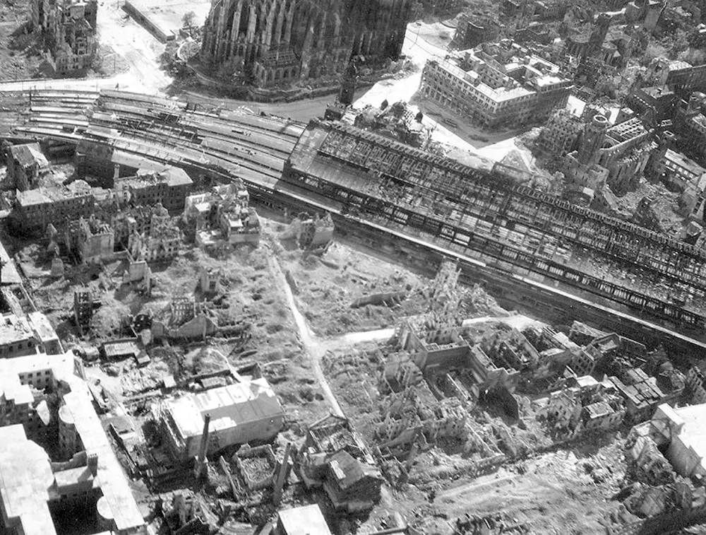 Cologne Cathedral destroyed