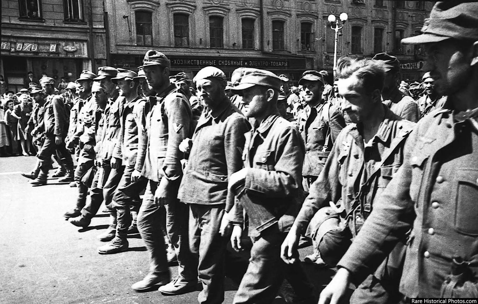 Most of these prisoners of war never returned to Germany alive.