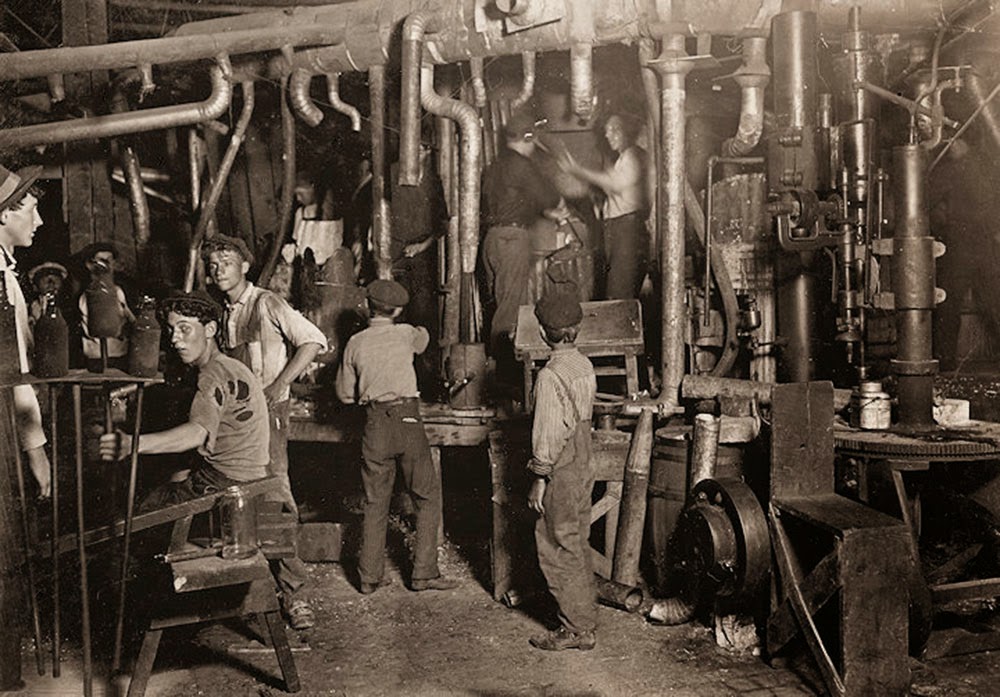 The Factory: 9 p.m. in an Indiana Glass Works.