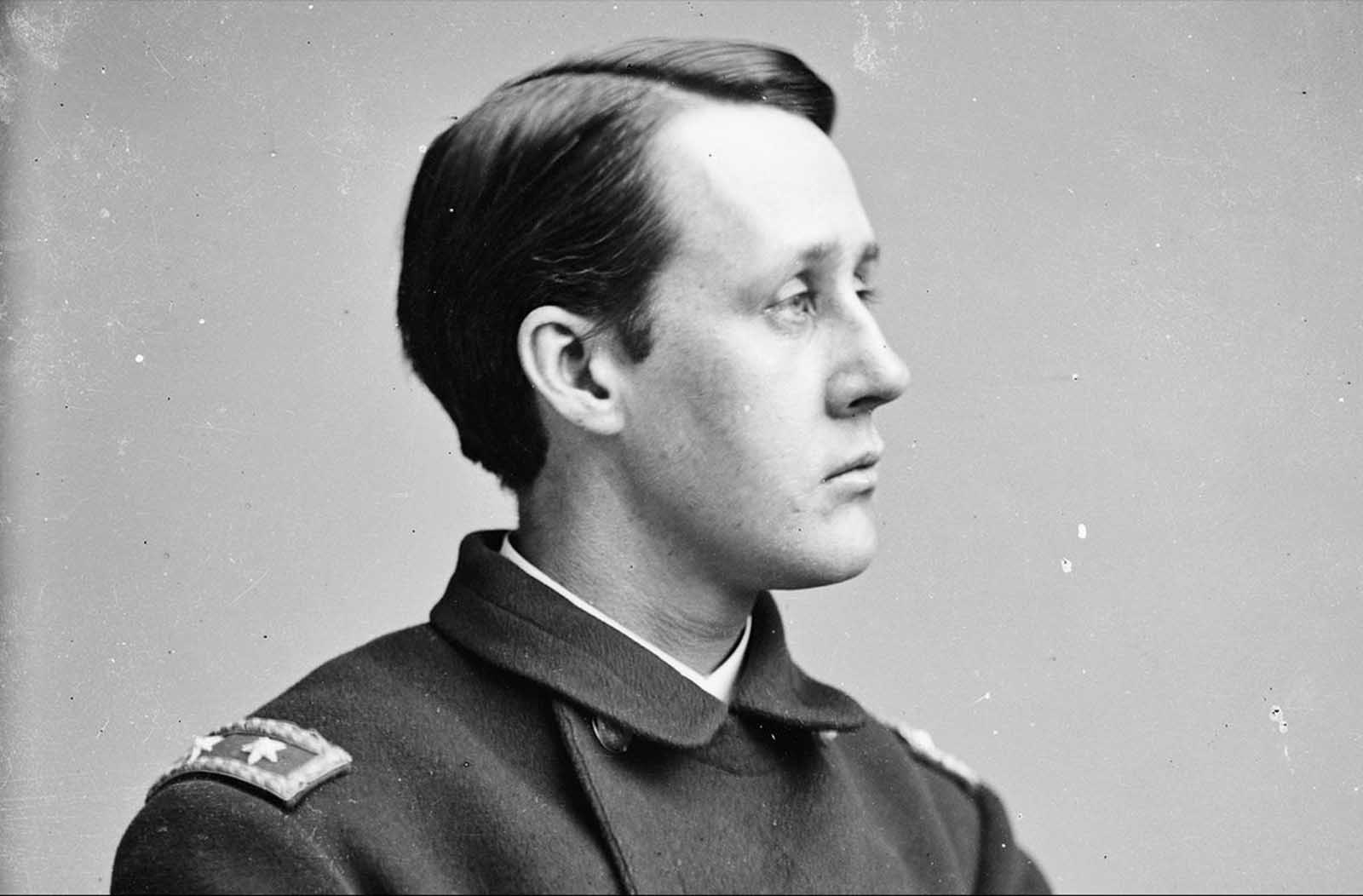 Francis C. Barlow entered the Civil War as enlisted men in the Union Army and ended it as general. Wounded several times, Barlow survived the war, later serving as the New York Secretary of State and New York State Attorney General.