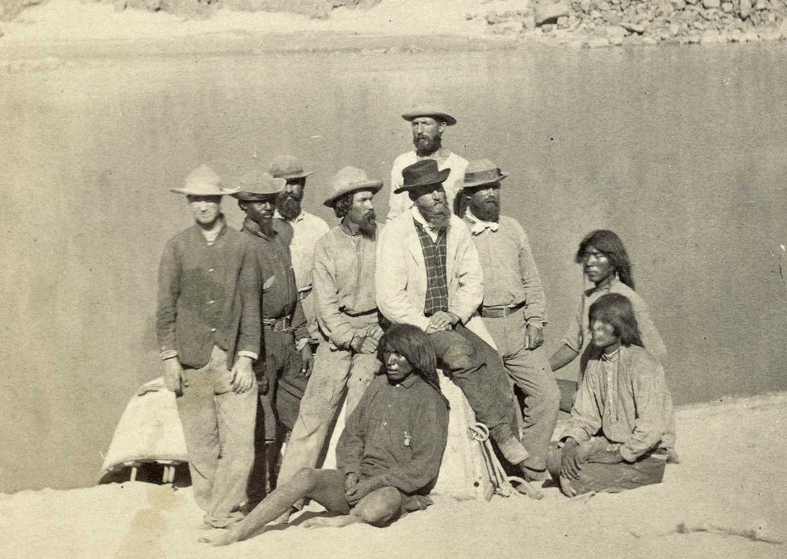 Boat crew of the