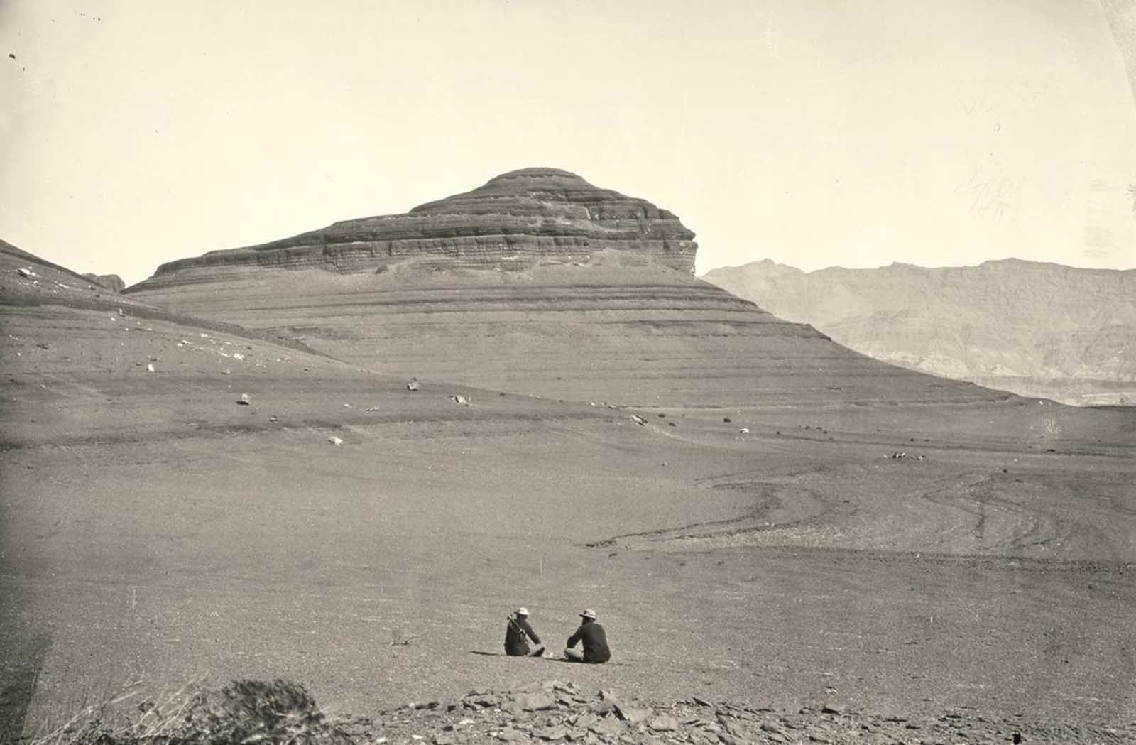 Headlands north of the Colorado River Plateau, 1872.