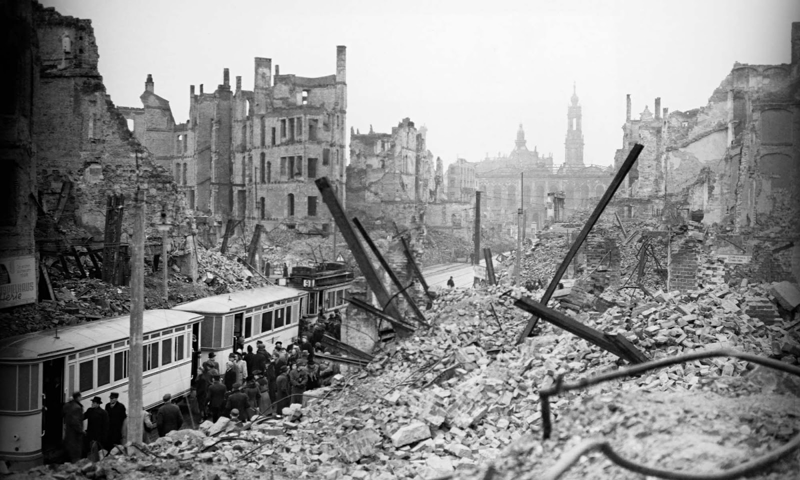 The destruction of the city provoked unease in intellectual circles in Britain. According to Max Hastings, by February 1945, attacks upon German cities had become largely irrelevant to the outcome of the war and the name of Dresden resonated with cultured people all over Europe.