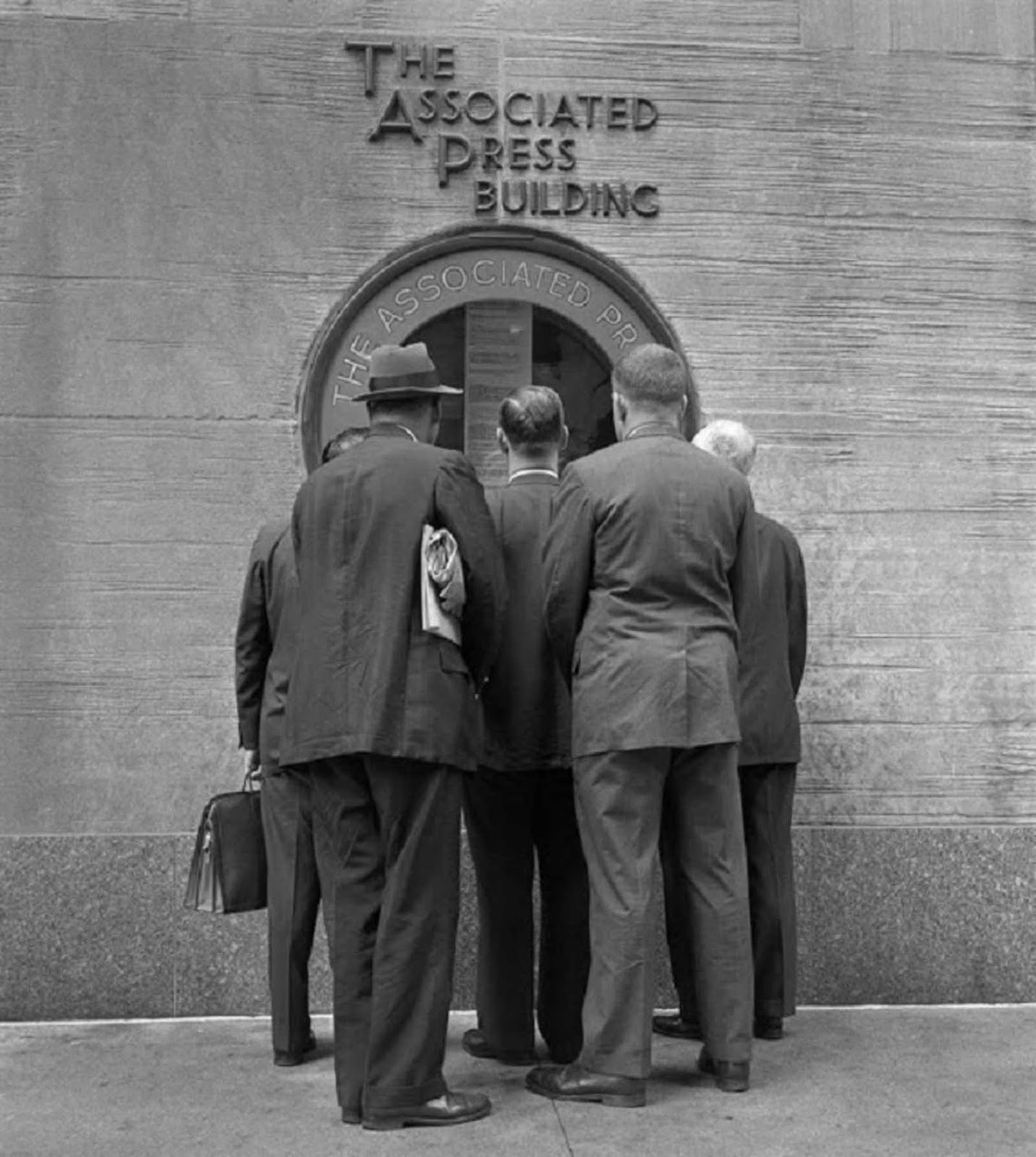 AP Window Rockefeller Center.