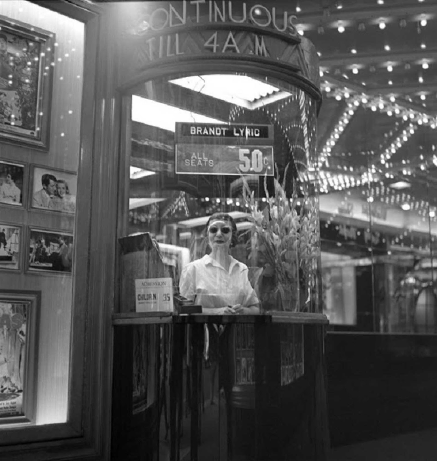 Ticket booth.