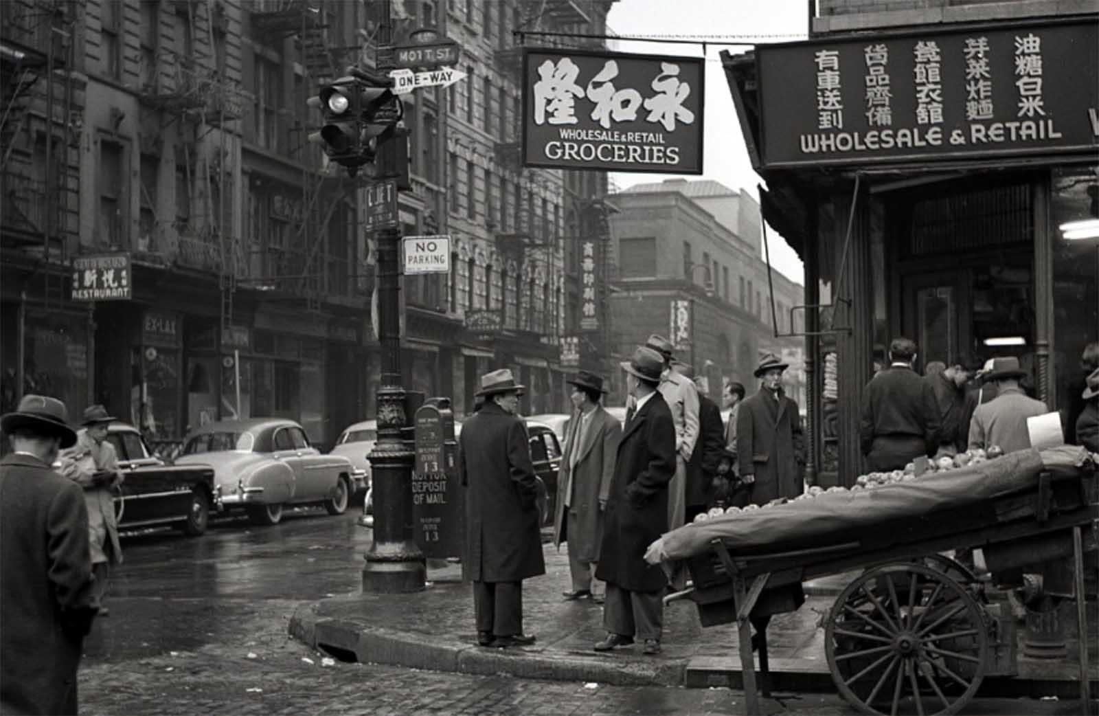 A view from Chinatown.