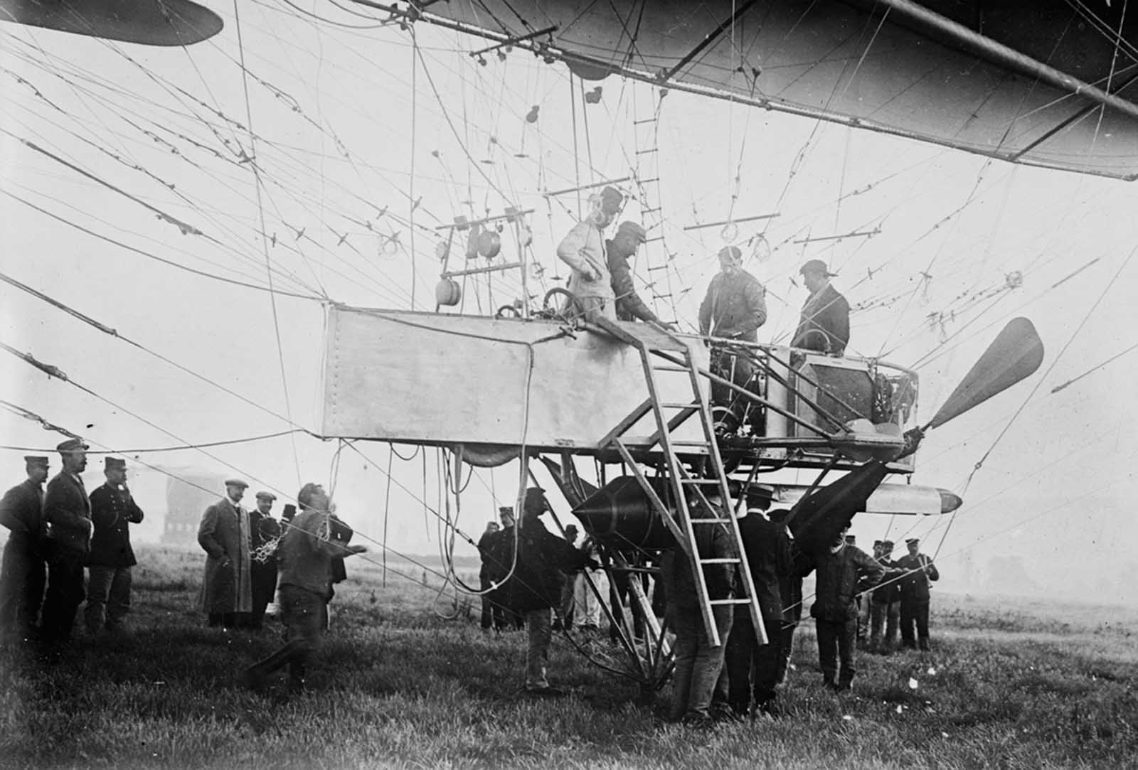 Car of French Military Dirigible 