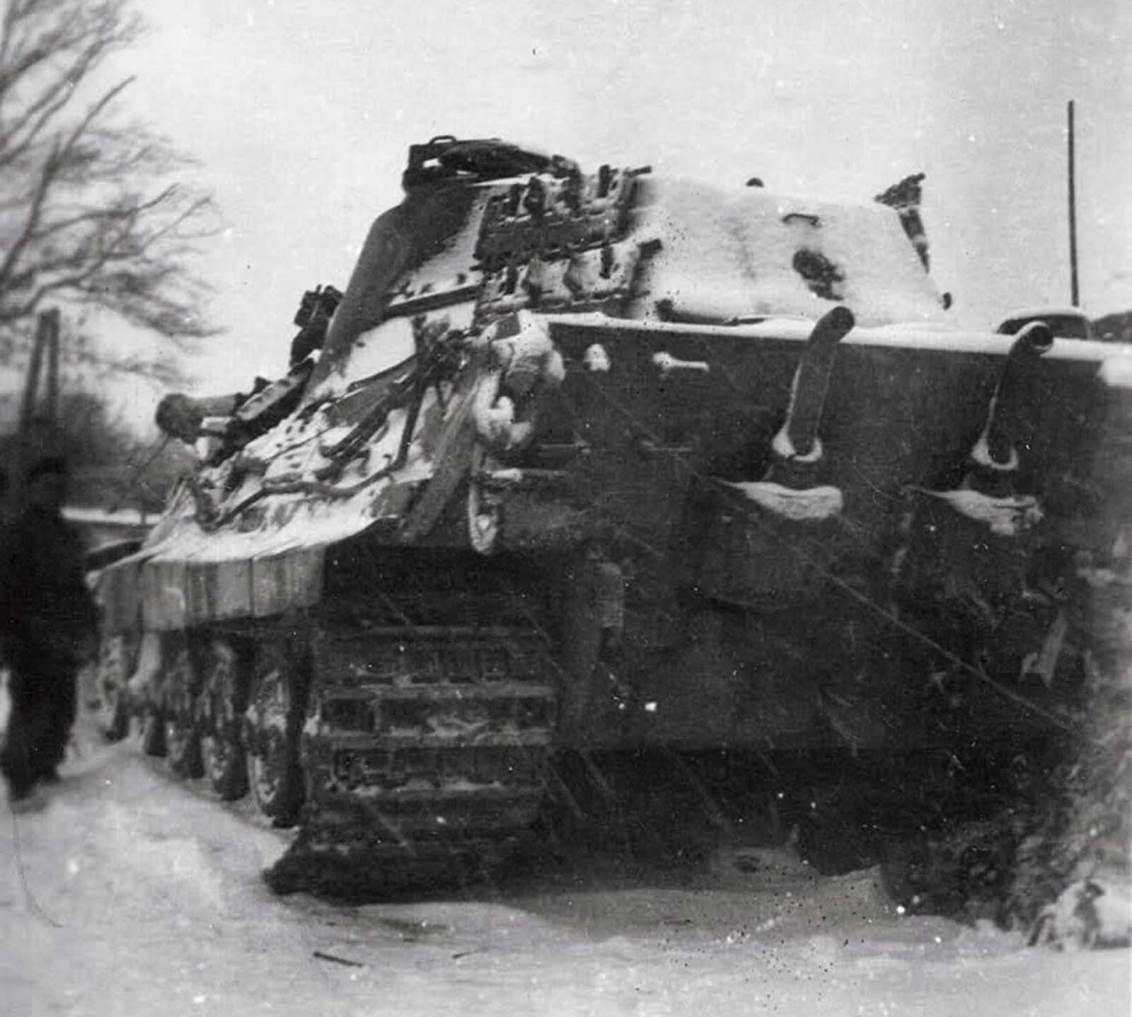 Underpowered like many of the World War II heavy tanks, the engines consumed a lot of fuel at a time when it was in short supply for the Germans.