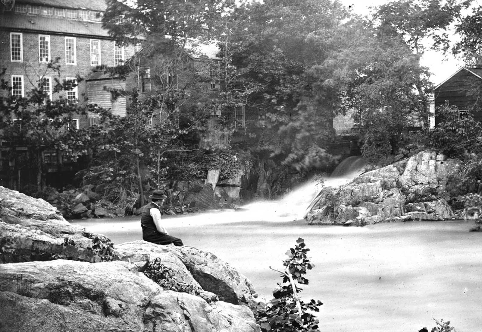 A Confederate Mill in Petersburg, Virginia in May of 1865.