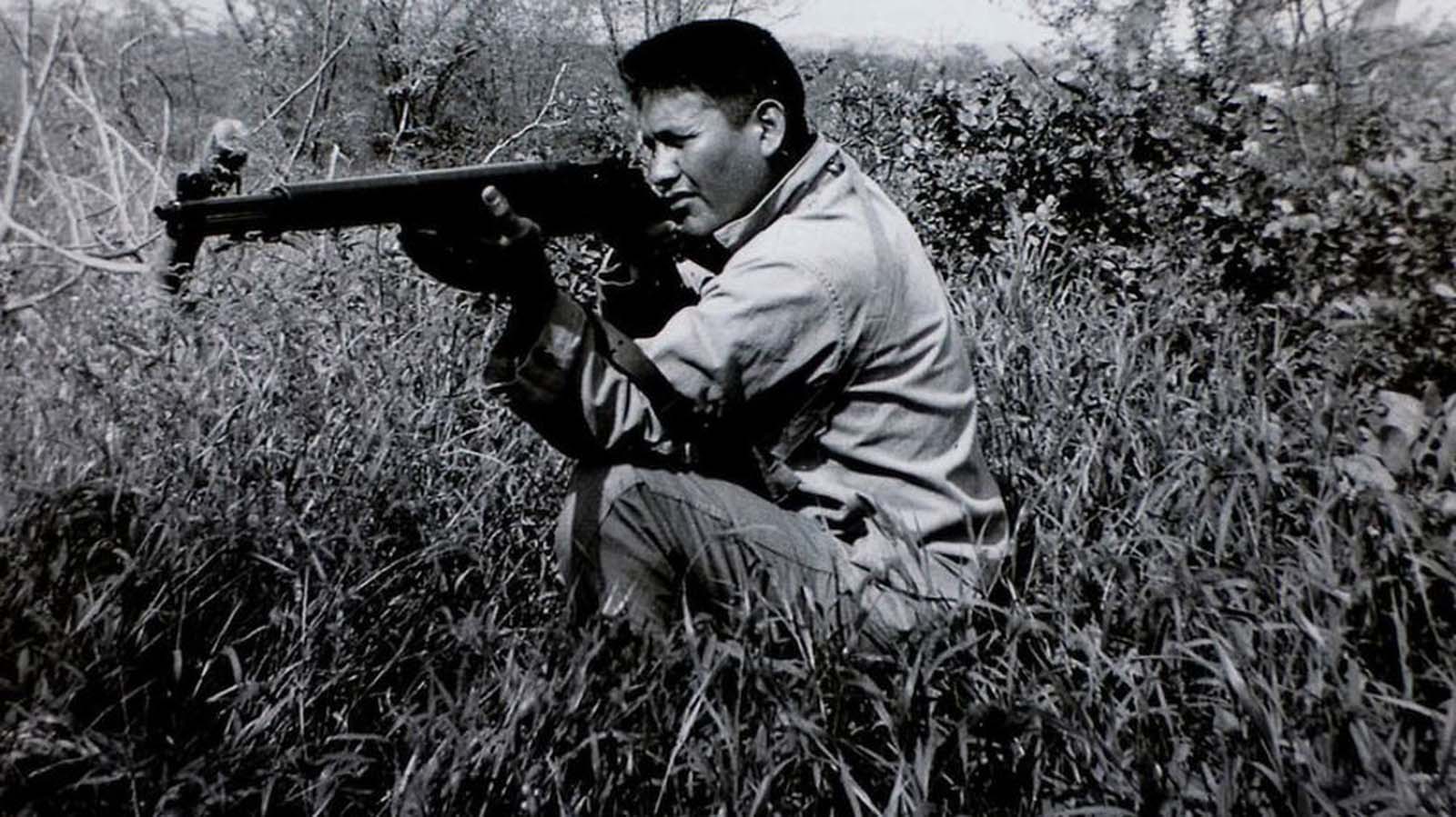 Chester Nez, one of the original 29 Navajo code talkers.