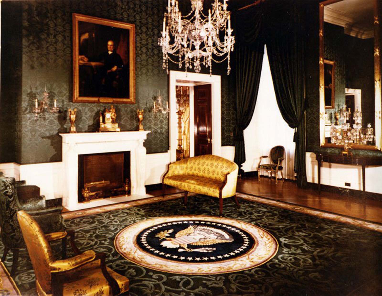White House Green Room. 1952.