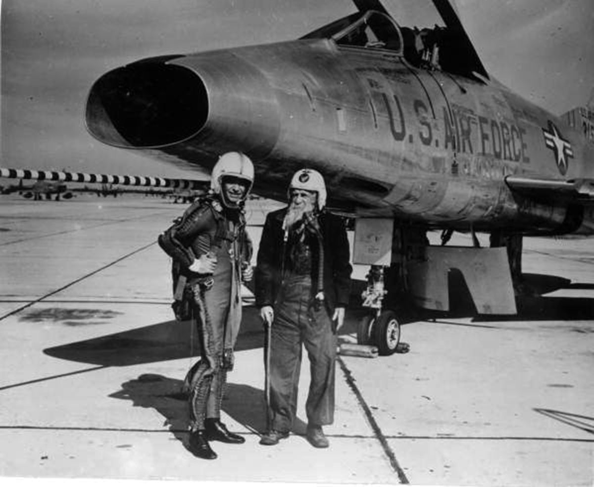 Civil War veteran fighter jet
