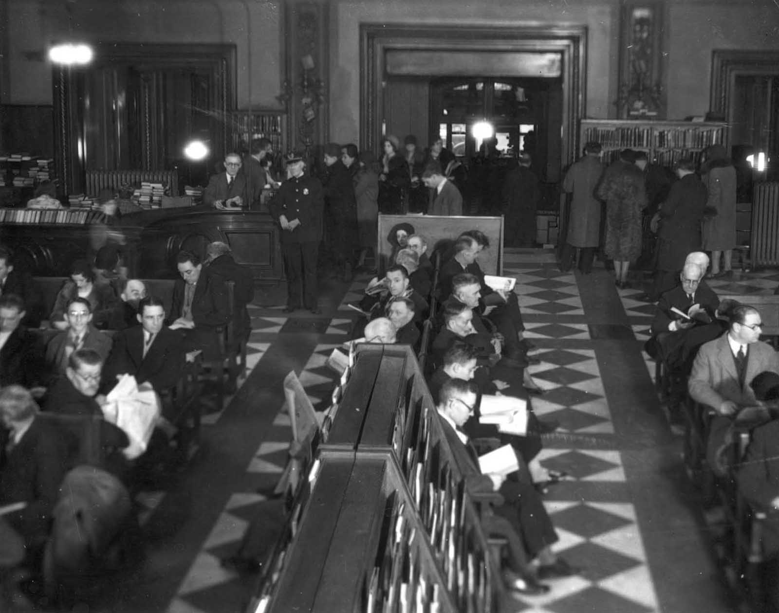 Over the years the library wasn't able to accommodate all the readers.