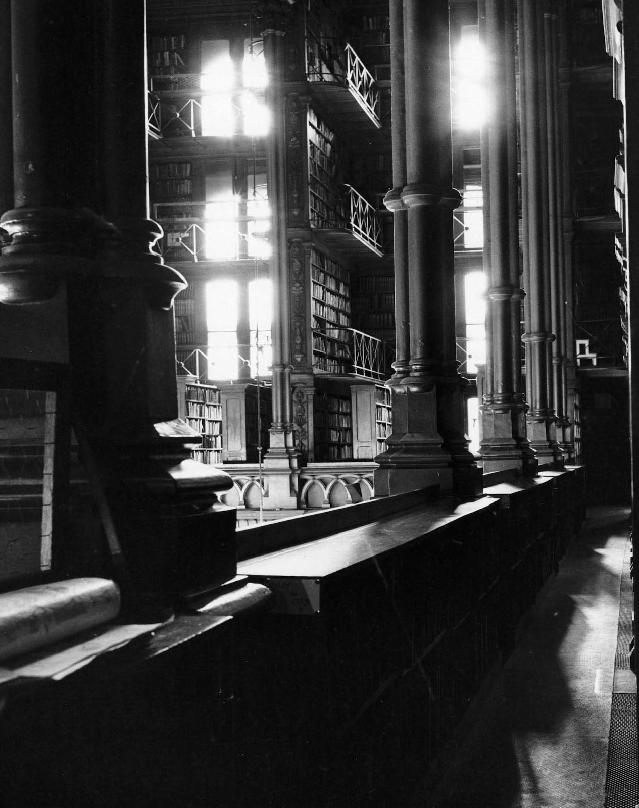 This photo of the Main Hall was taken about a year before the building was closed.