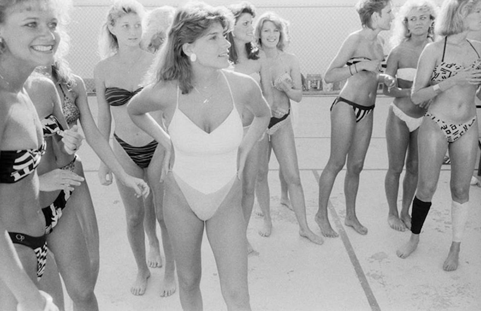 The girls of the 1980s.