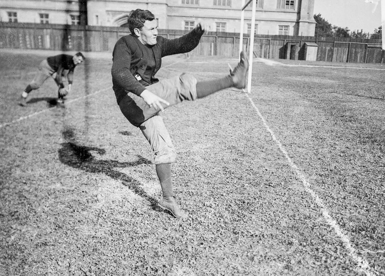 University of Chicago football player Orville