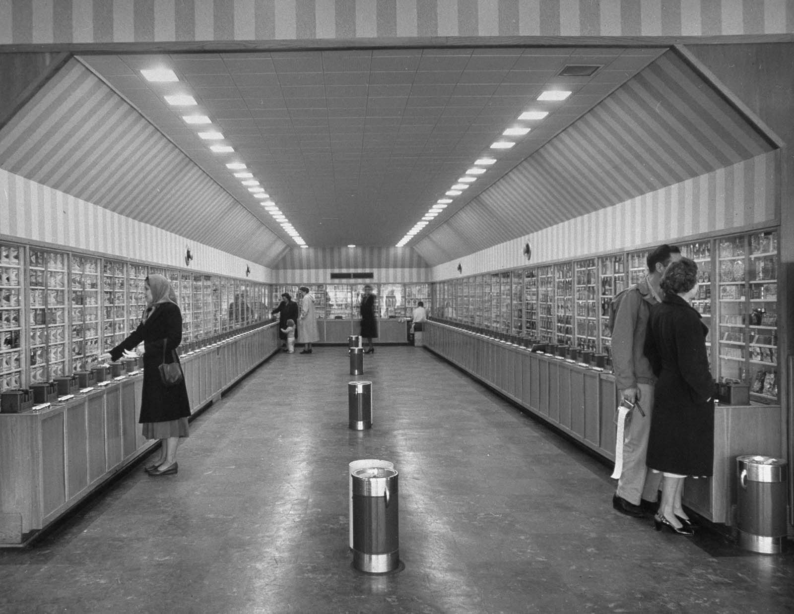 The Keedoozle concept was intended to be a grocery shopper labor-saving and cost-saving device.