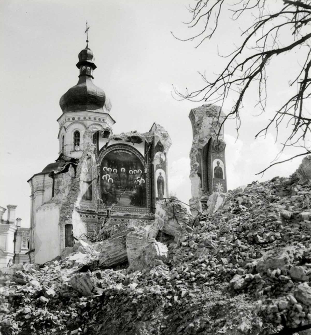 Kiev was heavily bombed during the invasion.