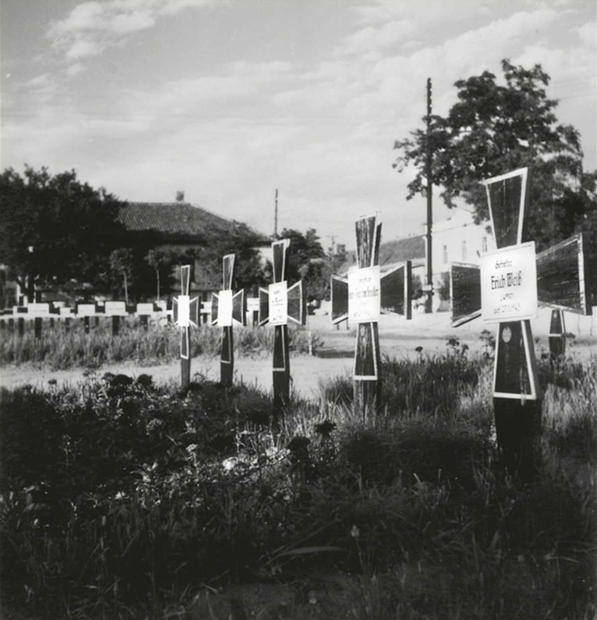 Wehrmacht cemetery.