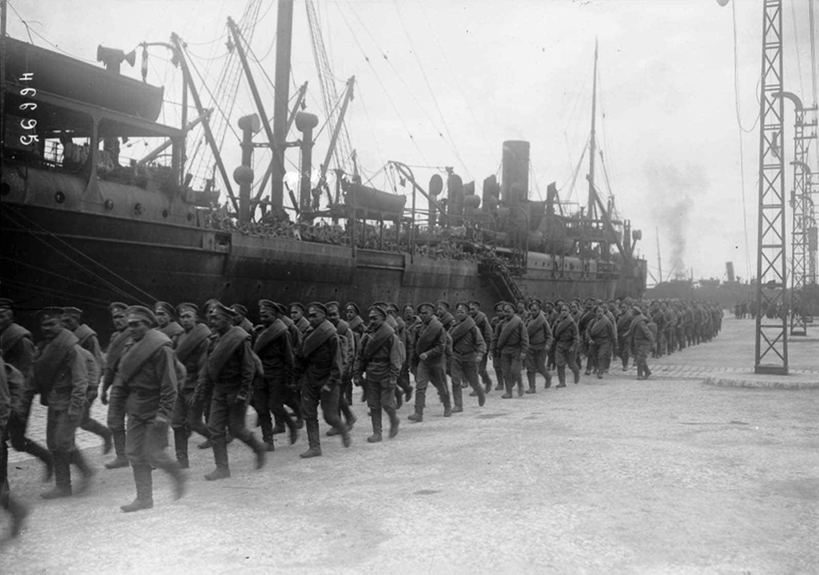 The 1st Special Brigade totaled 8,942 men.