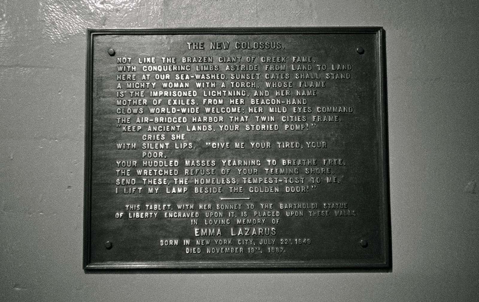The text of the poem entitled