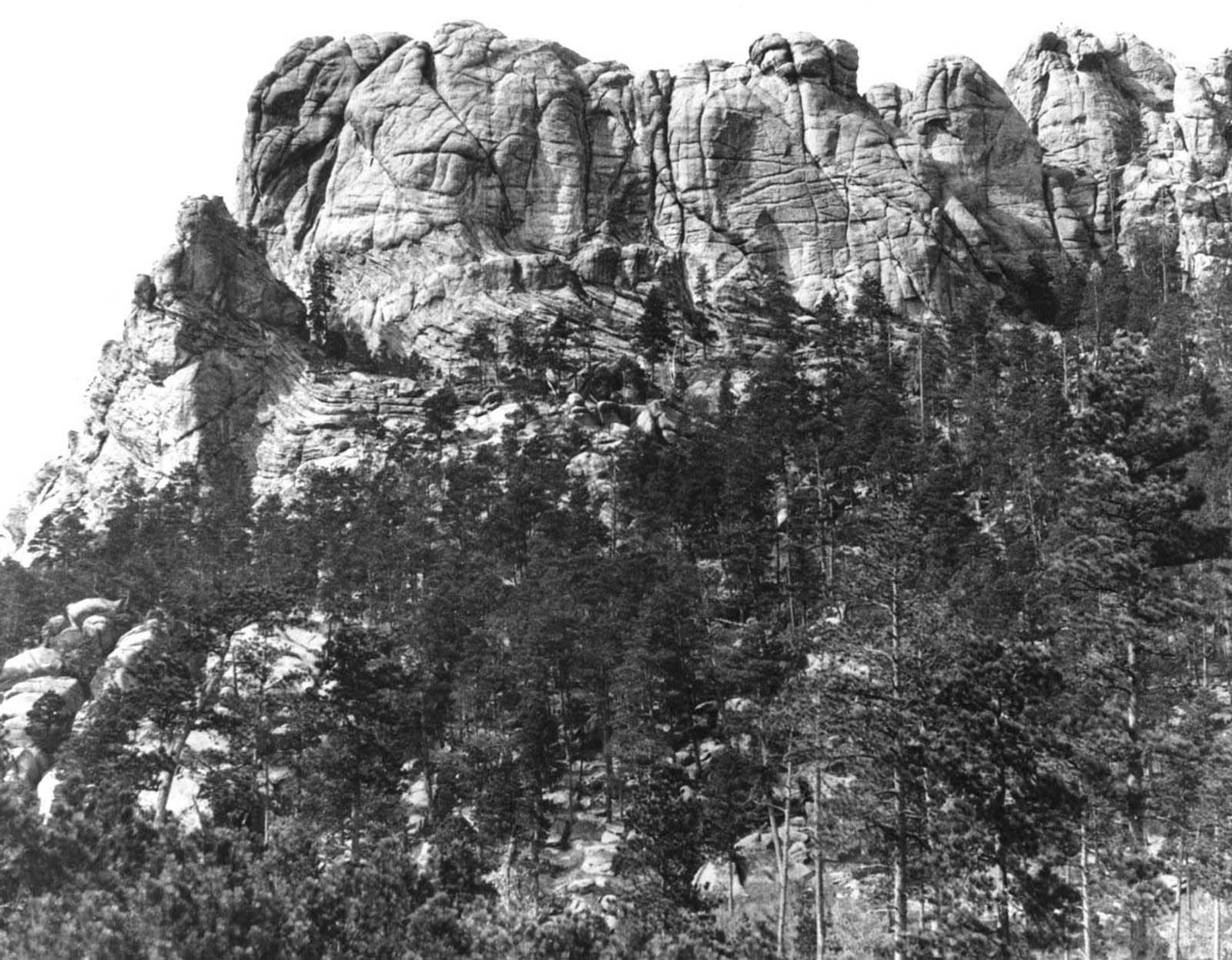 Mount Rushmore (Six Grandfathers) before construction, circa 1905