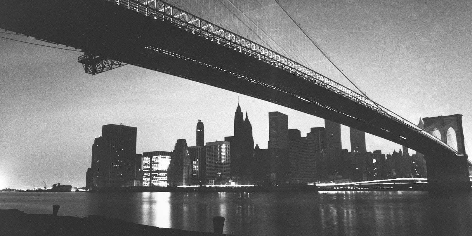 New York City during the blackout of July 13, 1977.