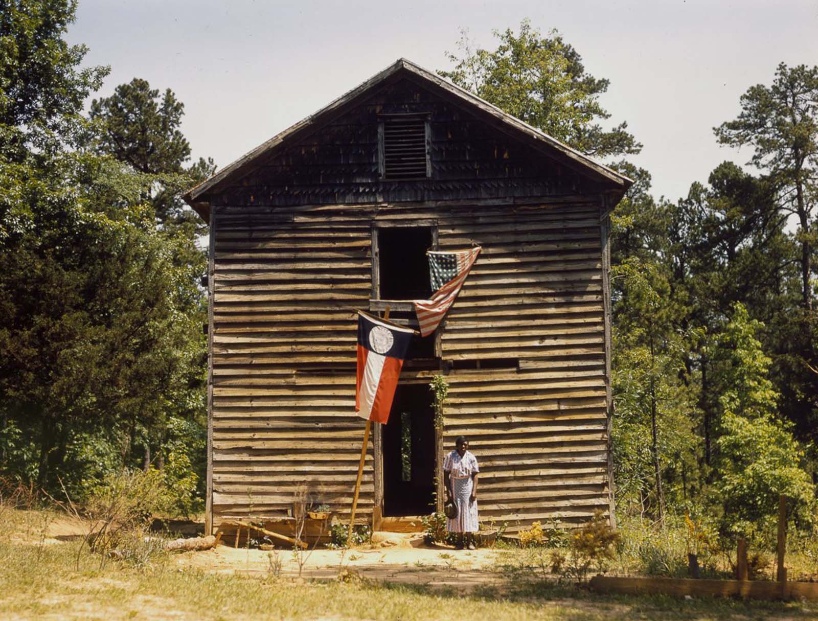 A sharecropper near White Plains, Georgia. 1941.