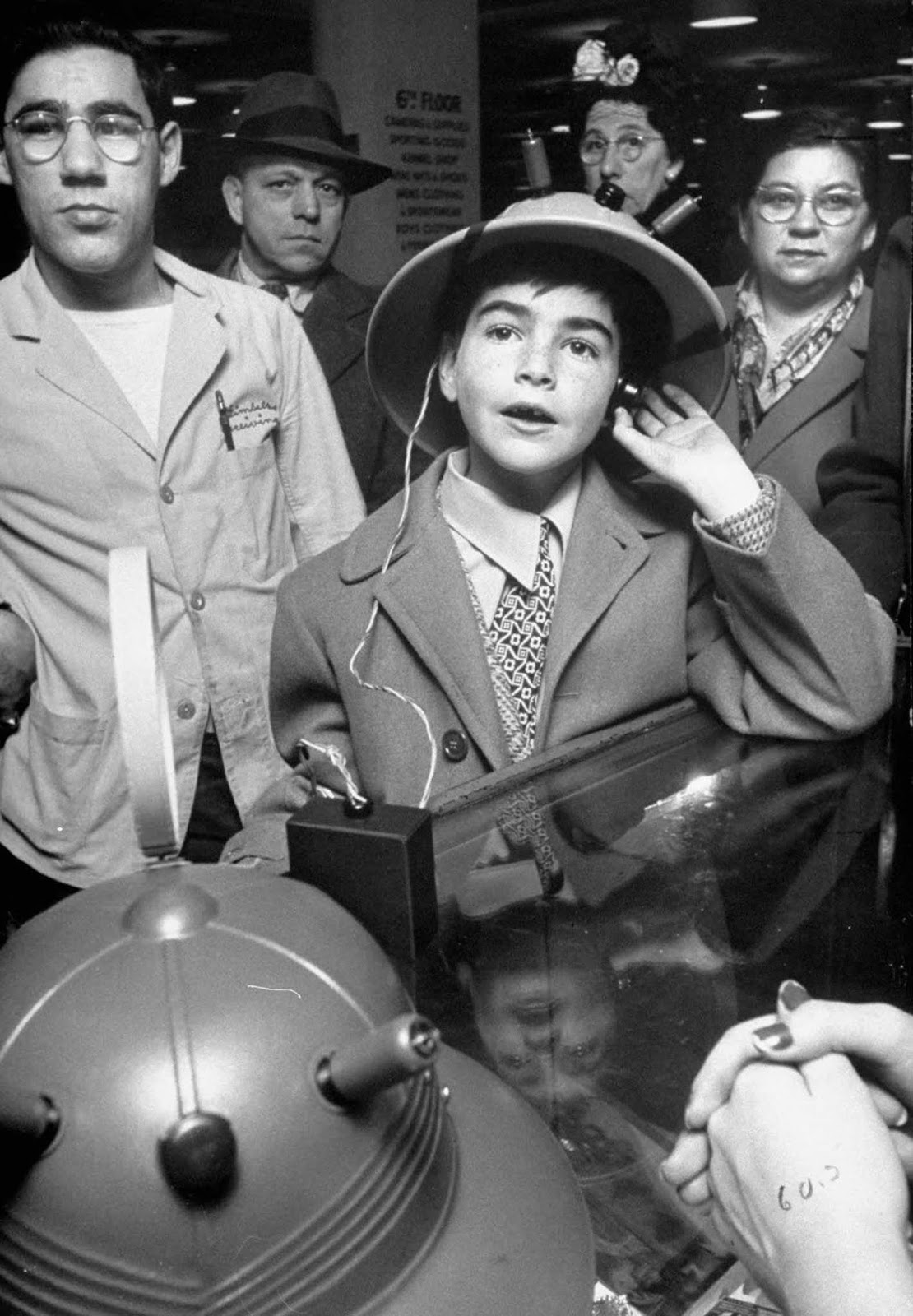 The radio hat was manufactured by American Merri-Lei Corporation of Brooklyn N.Y. 