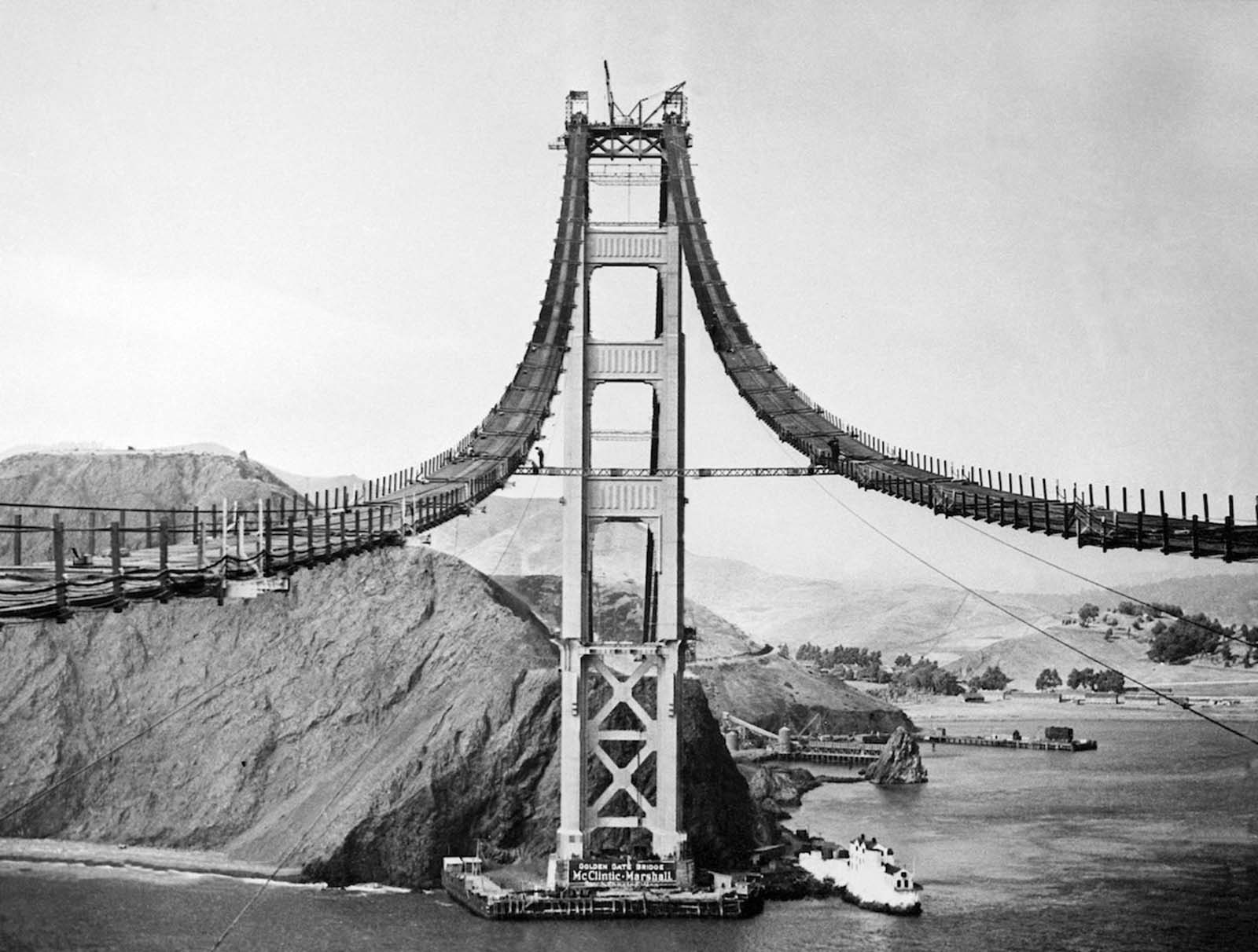 building golden gate bridge photographs