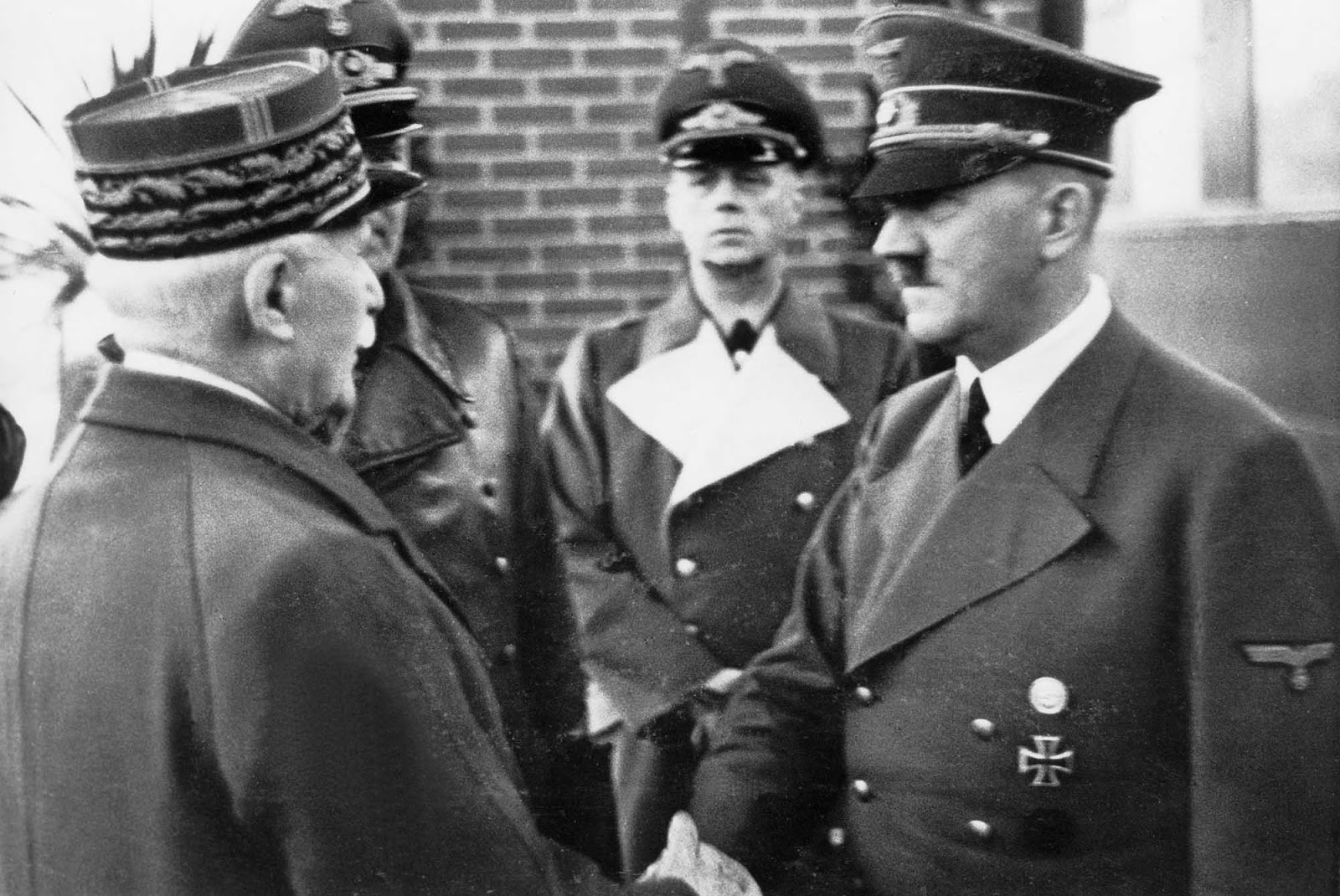 Unfortunately the image of him shaking hands with Hitler came to represent a view that he was engaged in collaboration with the Nazi’s, rather than a more pragmatic co-operation. It became evidence to portray him as a traitor to France.