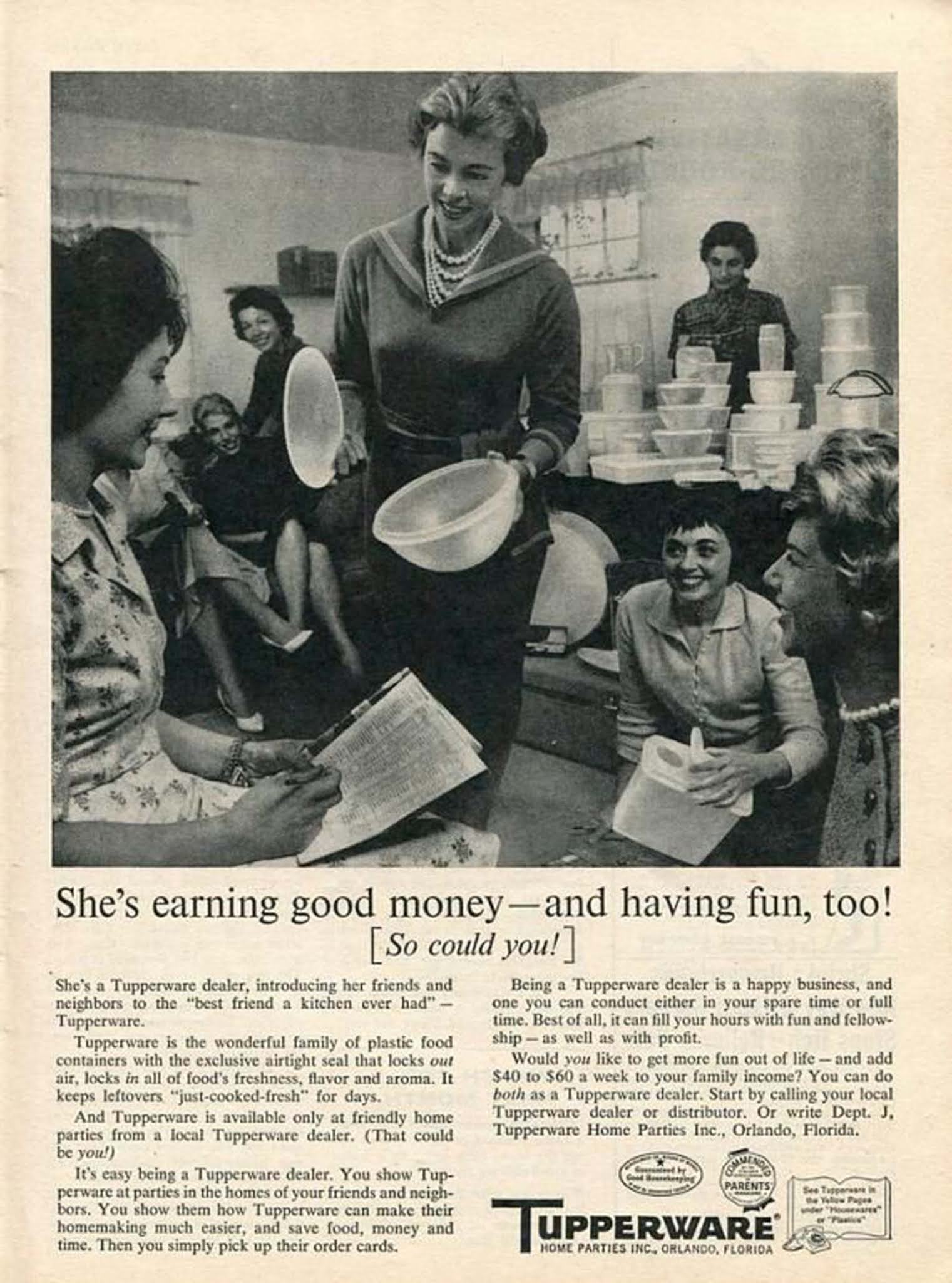 tupperware parties pictures history