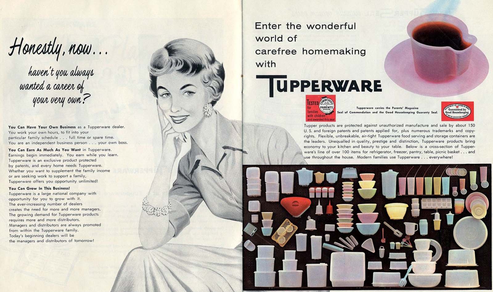 tupperware parties pictures history
