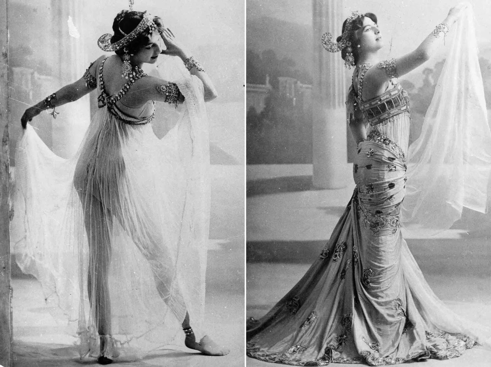 Promiscuous, flirtatious, and openly flaunting her body, Mata Hari captivated her audiences and was an overnight success from the debut of her act at the Musée Guimet on 13 March 1905.