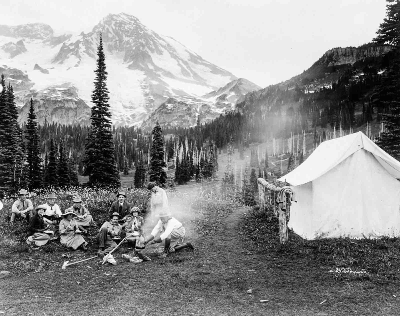 early visitors america national parks photographs