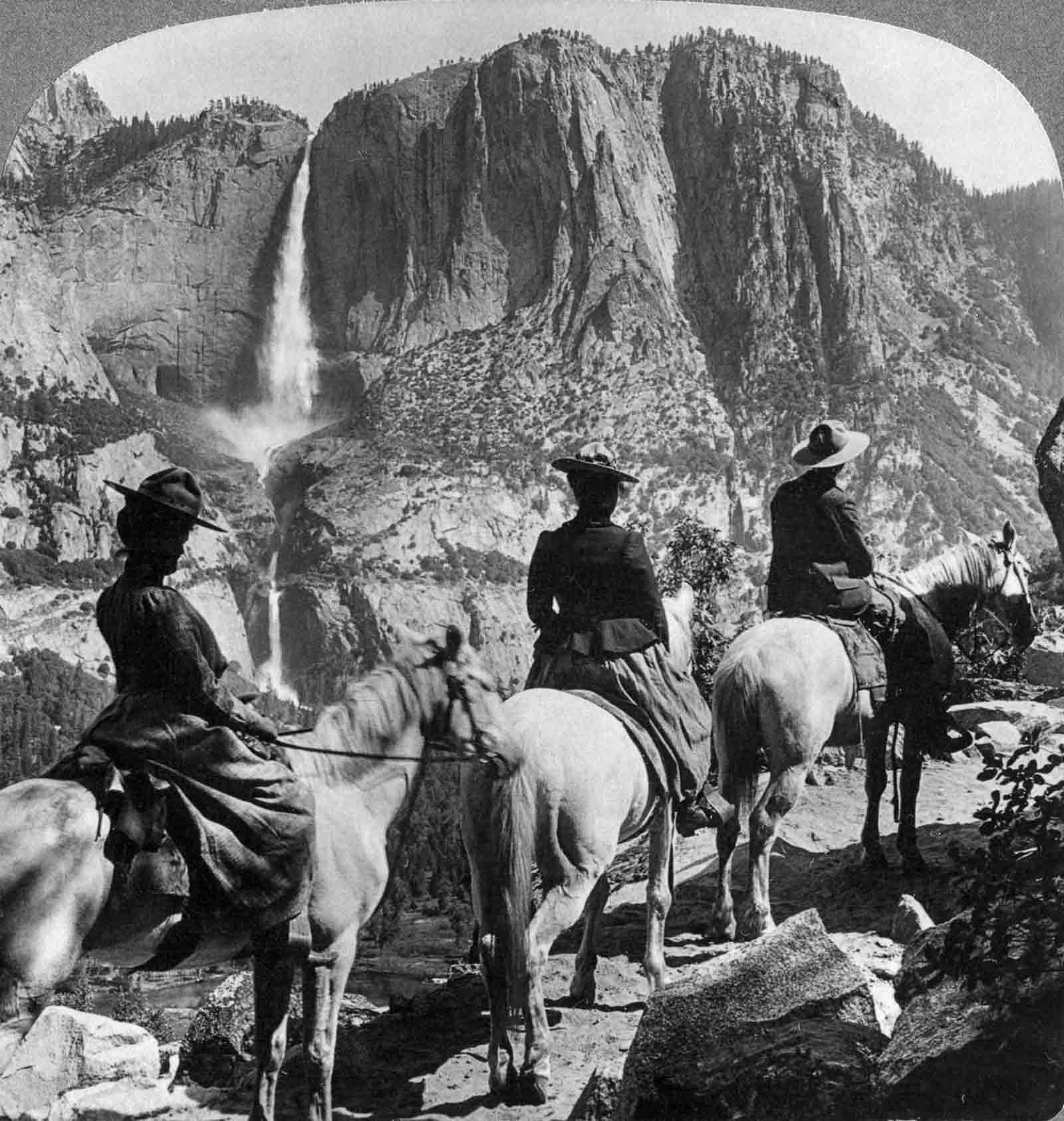early visitors america national parks photographs