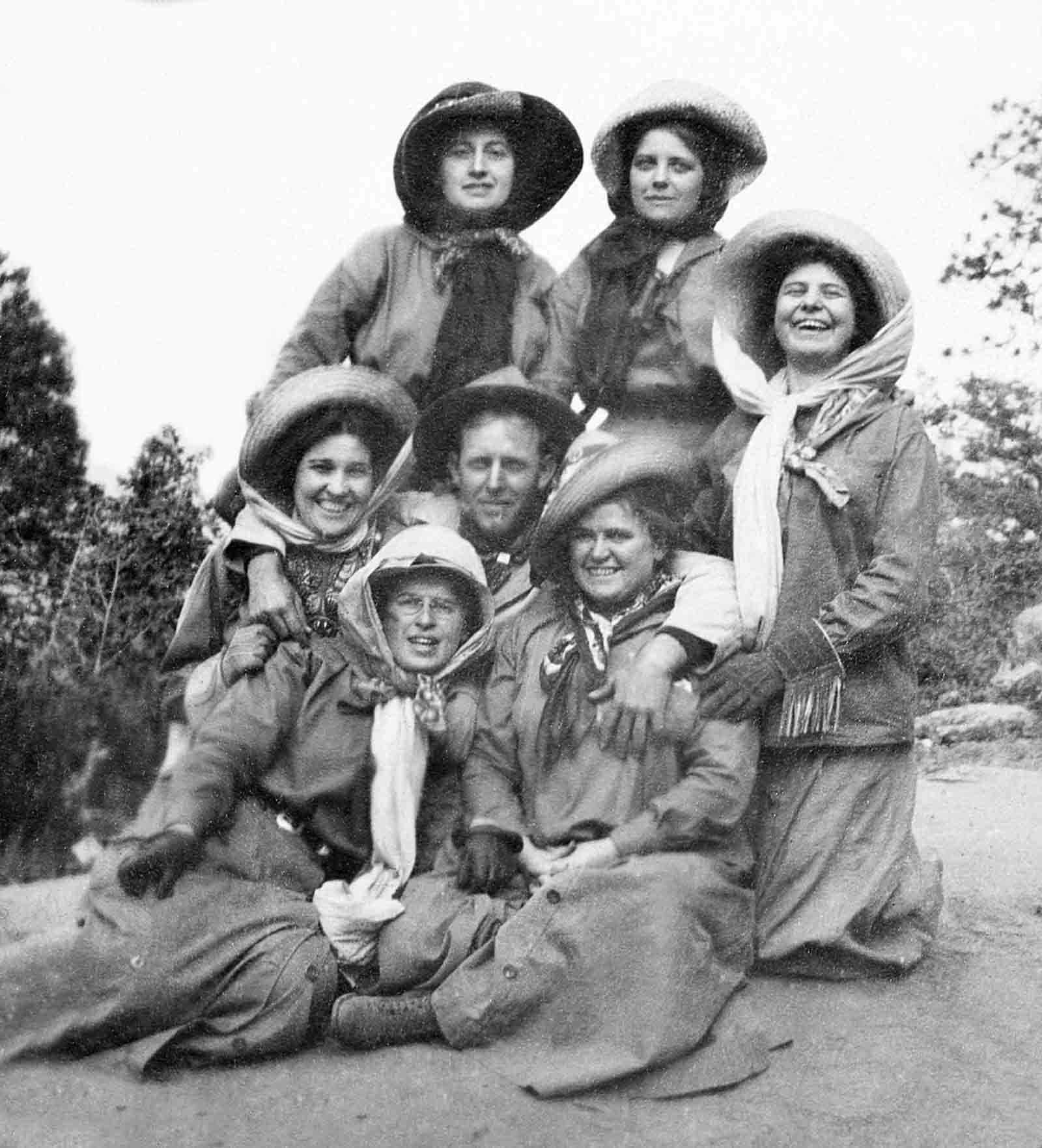 early visitors america national parks photographs