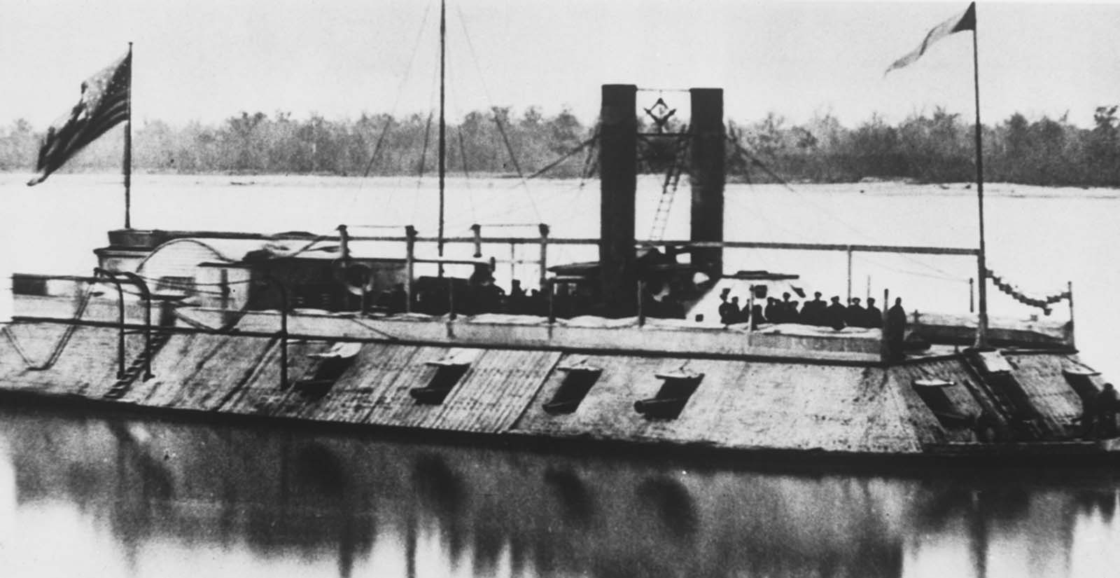 ironclad ships civil war photographs