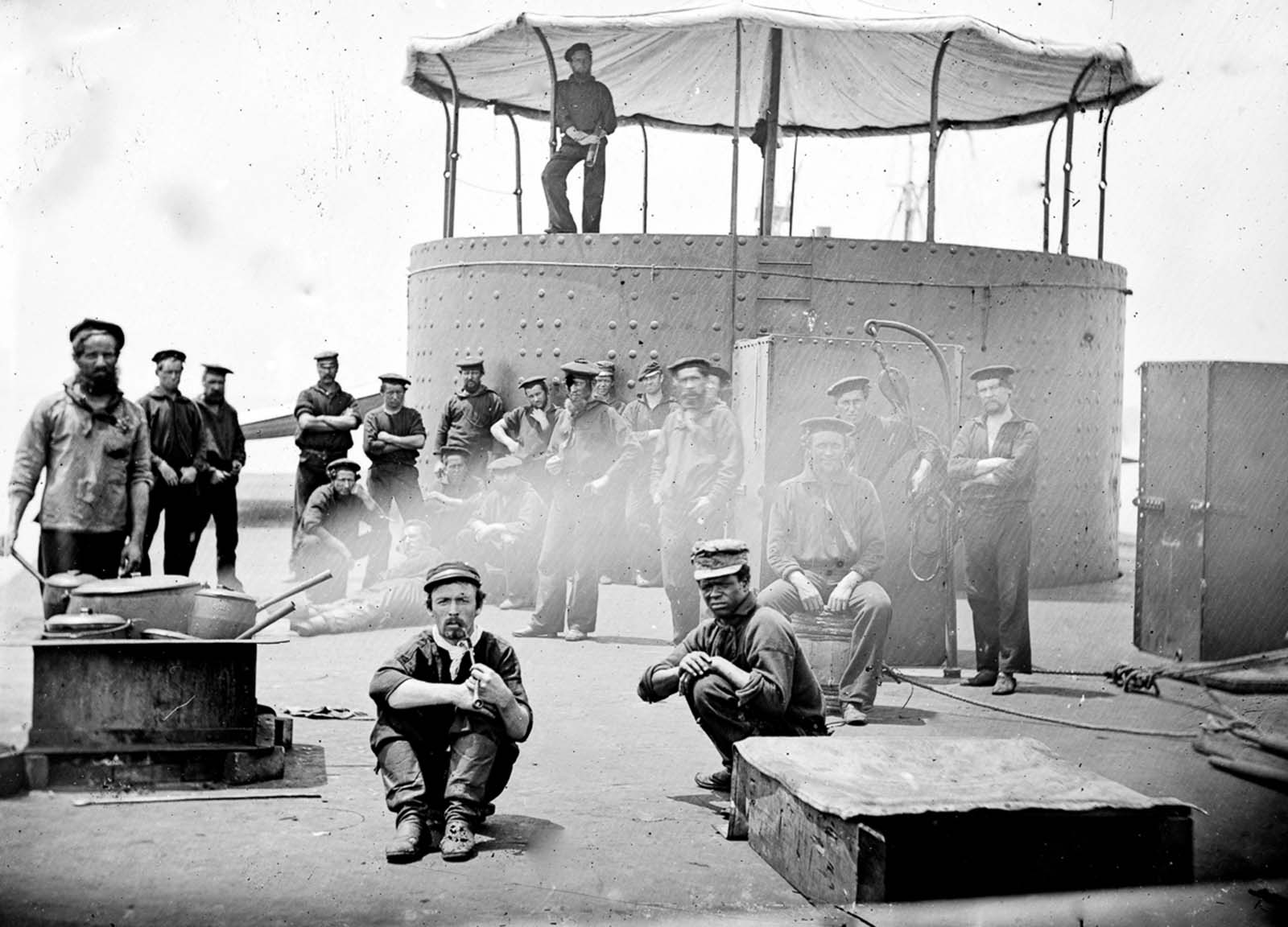 ironclad ships civil war photographs