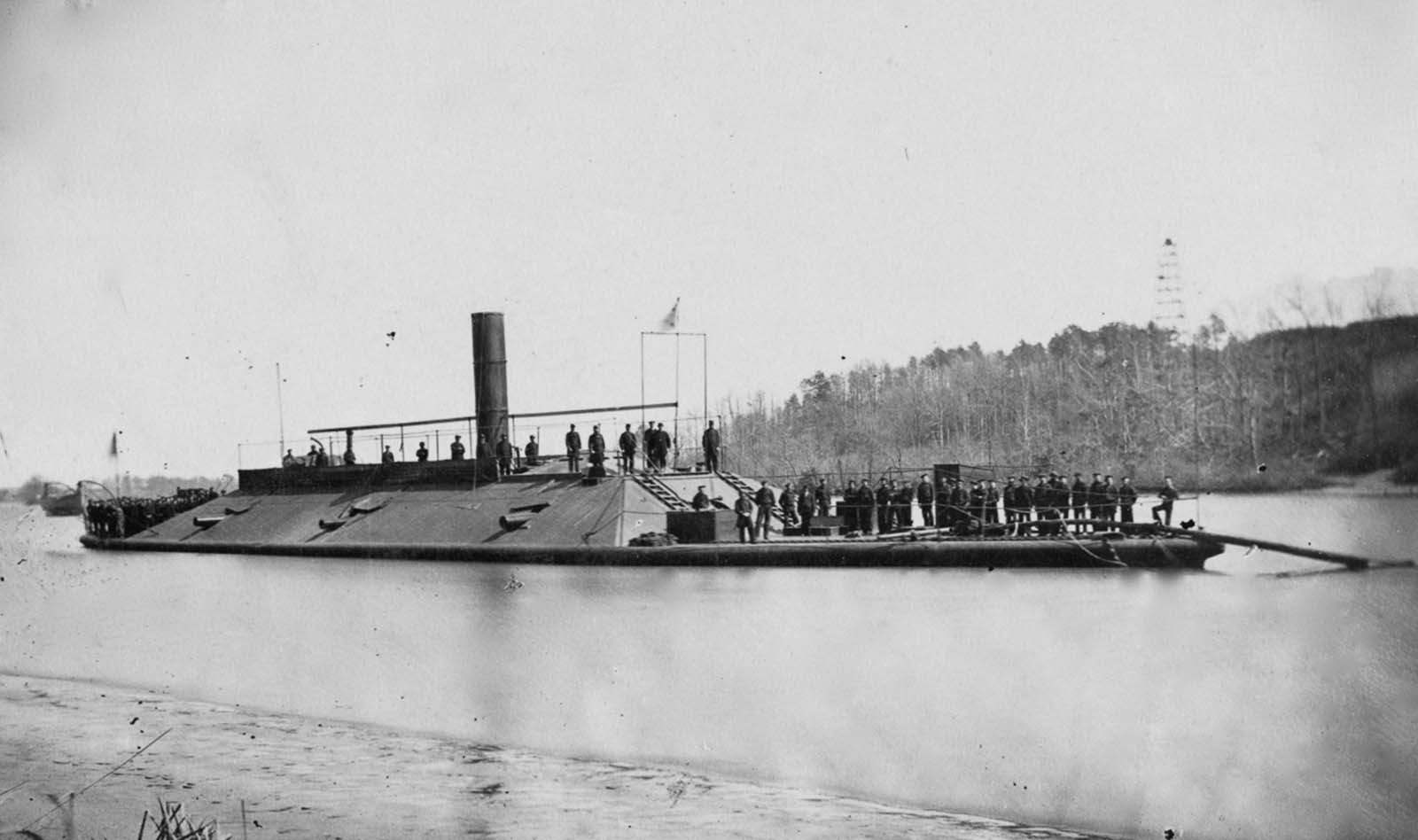 ironclad ships civil war photographs