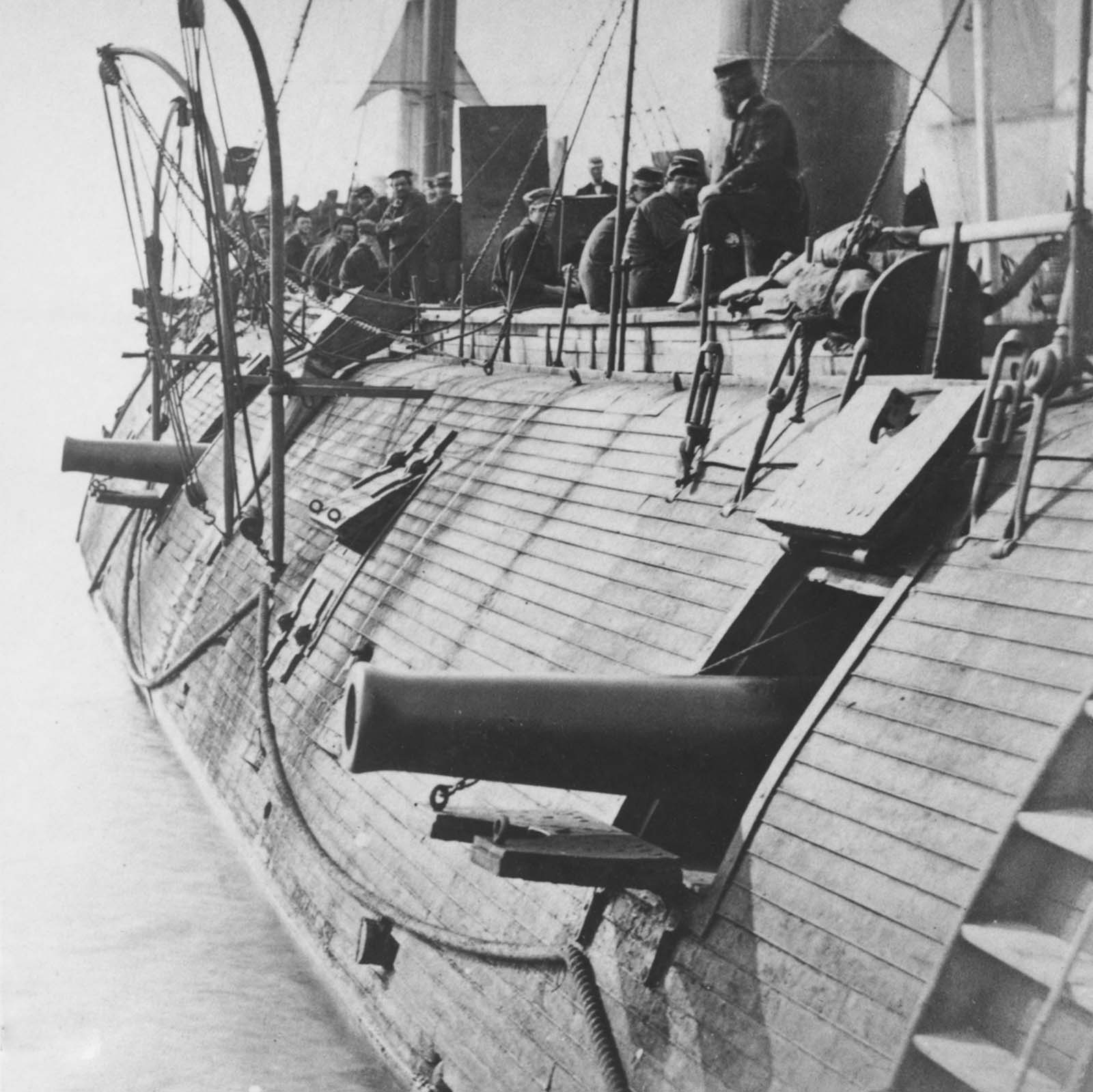 ironclad ships civil war photographs