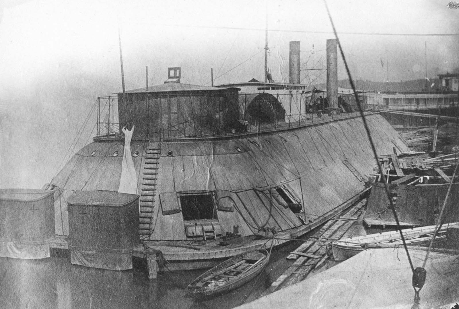 ironclad ships civil war photographs