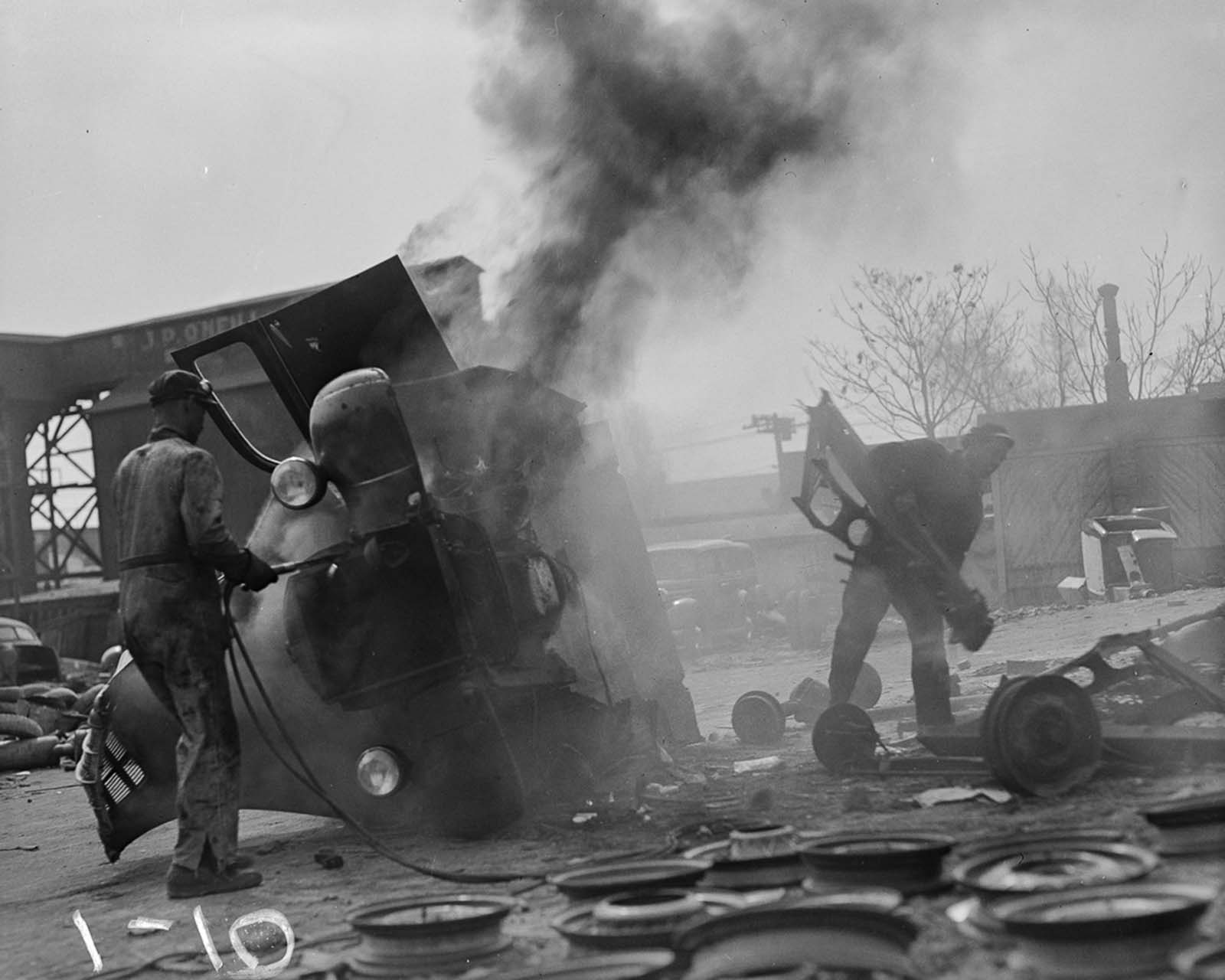 scrap metal drive world war two